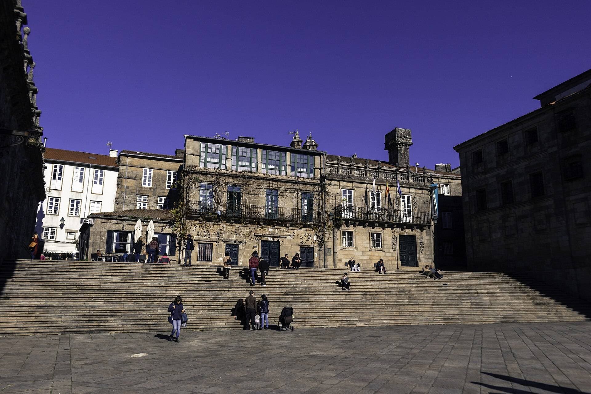 Praza da Quintana en Santiago de Compostela